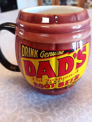 Dad's Root Beer Mug Cup By Teleflora Barrel 4.75  Advertising  • $25