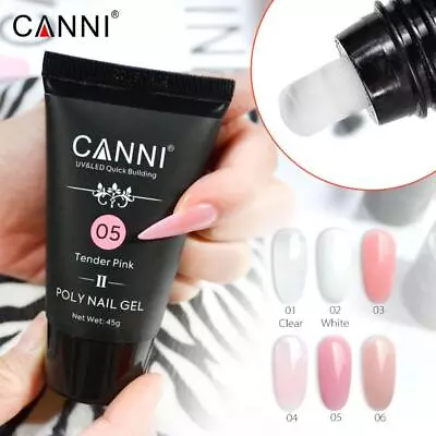 Canni Poly Gel II Quick Building Natural Nail Extension Gel Camouflage UV / LED • £1.65