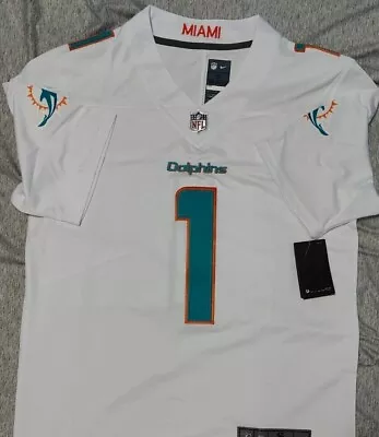 NWT Dolphins Tua Tagovailoa #1 Jersey Adult Sizes S XL Available • $39.99