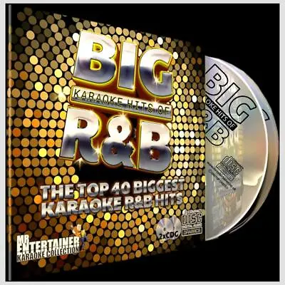 Mr Entertainer Big Karaoke Hits Of R & B  - 40 Backing Tracks 2 CD+G/CDG Discs • £12.95