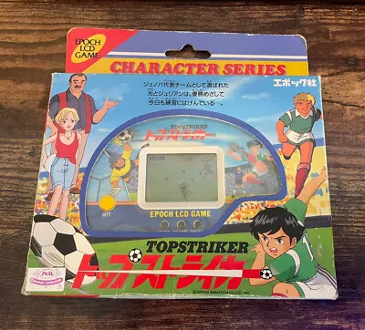 TOPSTRIKER SOCCER - EPOCH LCD GAME - Japan 1992 - Boxed - Tested - New Battery • $17.99