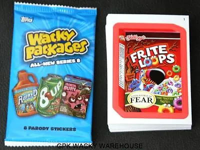 2011 Wacky Packages Ans 8 55 Card Red Parallel Set + Free Wrapper • $19.97