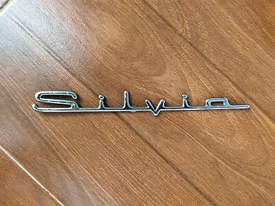 Nissan S14 Silvia Emblem Badge Trunk Rear Logo JDM 95-98 Genuine 240S X 1 Pc. • $63.99