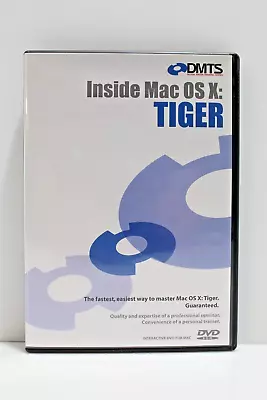 Inside Mac OS X: Tiger - DVD Rom 2005 • $44.99
