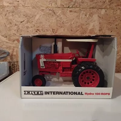 ERTL INTERNATIONAL HYDRO 100 ROPS 1/16th DIE CAST TRACTOR DUAL WHEELS U.S.A.Made • $40