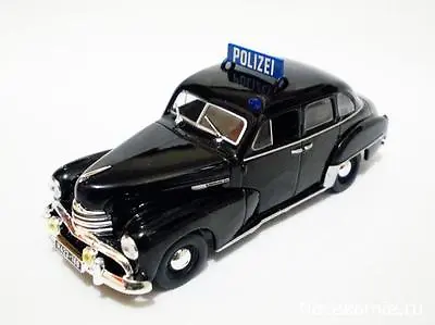 £19.19 • Buy DeAgostini 1:43 Opel Kapitan German Police 1951 Serie Police Cars Of The World