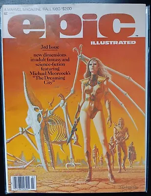 Epic Illustrated  3  1st Dreadstar By Jim Starlin 1980  Magazine • $39.99