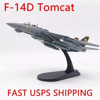 1/100 USAF Grumman F-14D VF31 Tomcat Military Aircraft Fighter Diecast Model • $42.99