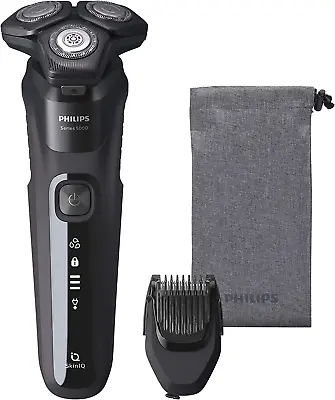 $330.95 • Buy Philips Shaver Series 5000 Wet And Dry Cordless Electric Shaver With Skiniq Tech