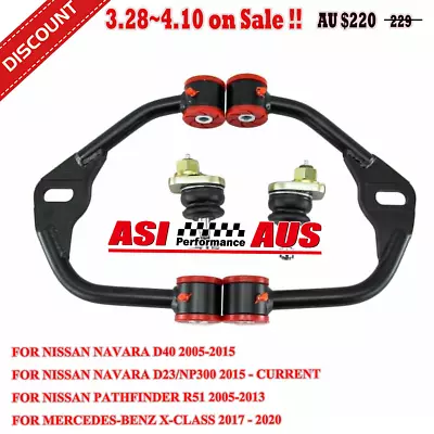 Adjustable Upper Control Arms  Fits Nissan Navara D40 D23 Np300 R51 X-class • $220