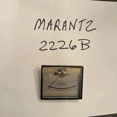 Marantz 2226B  Stereo Receiver Parting Out Singal Strength Meter Oem • $26