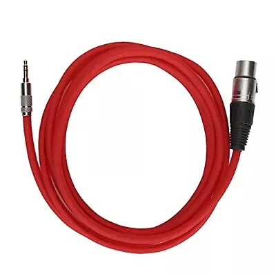 Zyyini XLR Cable 8.2FT XLR Female To 3.5mm1/8 Inch Male Microphone Cable XLR ... • $14.58
