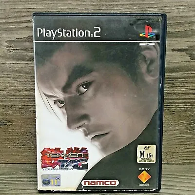 PS2 Tekken Tag Tournament M15 PAL Game W Manual Namco Arcade Fighting ProCleaned • $24.95