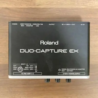 $93.99 • Buy Roland Duo Capture EX UA-22 USB Interface 24 Bit W
