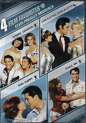 Elvis Presley Musicals: 4 Film Favorites DVD (2 Disc Set) *NEW/SEALED* FREE SHIP • $12.95