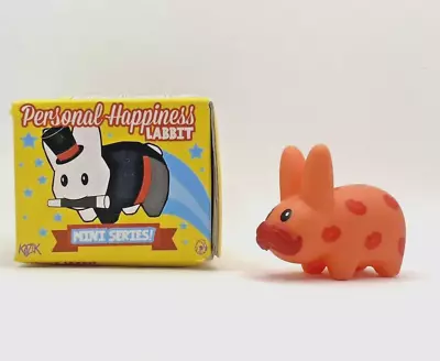 Kidrobot Frank Kozik Personal Happiness Labbit 45mm Kisses Vinyl Mini Figure B&N • $18