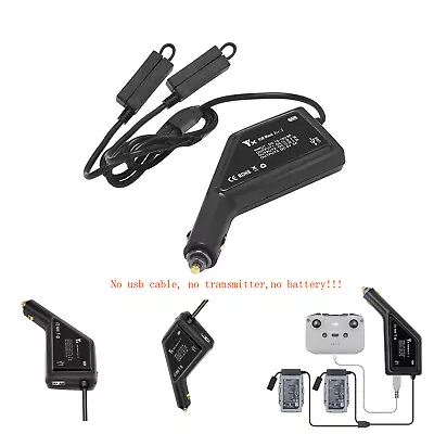 $32.78 • Buy 3 In1 Battery Car Charger DJI Mavic Air 2 Remote Control USB Output Charging Hub