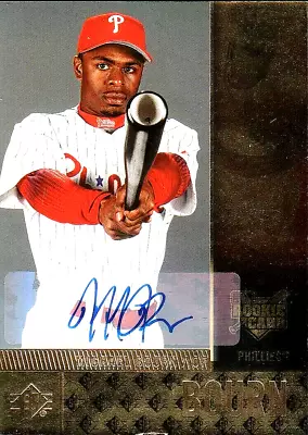 Michael Bourn (Phillies) 2007 SP Rookie Edition Rookie Autograph # 104 Mint+ • $5.99