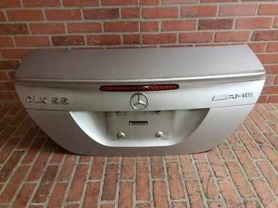 $160 • Buy 2003-2005 Mercedes-benz Clk55 W209 Amg Rear Trunk Lid Cover Brilliant Silver Oem