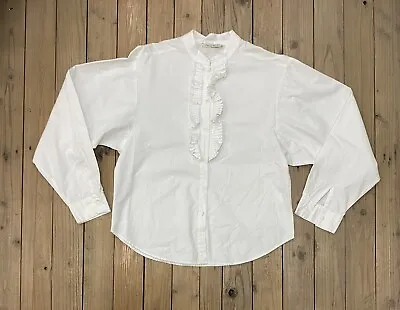 Mes Demoiselles Shirt Button White 36 Womens Mozart Art Music Blouse • $20