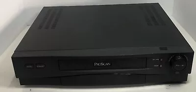 ProScan Video Cassette Player (VCR) PSVR62 Tested. Black. W/ Universal Remote • $84.99