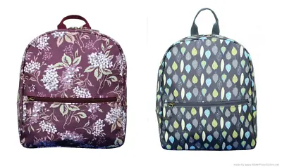 £29.99 • Buy Peony® Womens Matte Oilcloth Rucksack Backpack Bag
