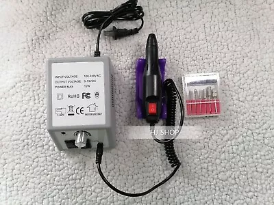 Electric Nail File Drill Manicure Machine Pedicure Tool Set Kit • $19.99