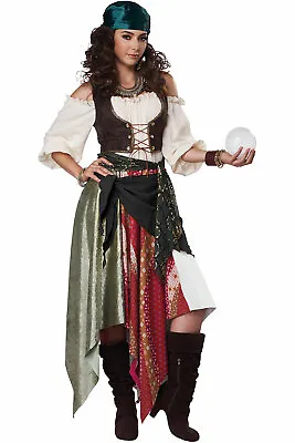 $33.45 • Buy California Costume Renaissance Gypsy Pirate Adult Women Halloween Outfit5020/067
