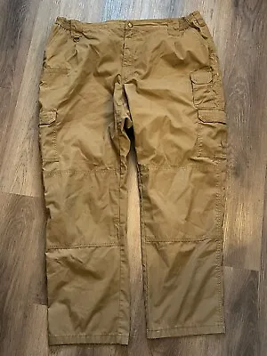 5.11 Taclite Pro Tactical Pants Police Fire EMS Cargo EDC Size 48 Coyote/Brown • $29.95