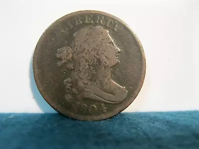 1804 Draped Bust Half Cent - US 1/2c Copper Penny Coin • $250