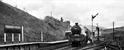 Railway Steam Negative Jubilee 45577 Builth Road High Level 1964 + Copyright • $5.86