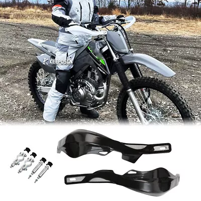 7/8  1-1/8  Dirt Bike Handguards Protector Hand Guards For Kawasaki KLX 140R • $34.99