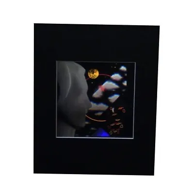 3D Future Thought Hologram Picture MATTED Collectible EMBOSSED Type Film Large • £48.21