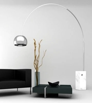 £1604.08 • Buy Flos ARCO By Castiglioni Marble Base. ORIGINAL Flos