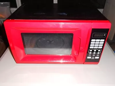 Countertop Microwave Oven 0.7 Cu. Ft. 700 Watts Red • $49