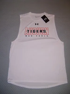 New Auburn Tigers Under Armour Men's L War Eagles Tank Shirt Basketball Workout • $17.99