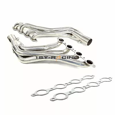 C10 LS Longtube Headers Conversion Swap For LS1 LS2 LS3 LS6 Chevy&GMC 6.0L 6.2L • $272.59