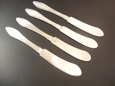 Set Of 4 Vintage Towle Mary Chilton Sterling Silver .925 Butter Knives 6 Inches • $101.25