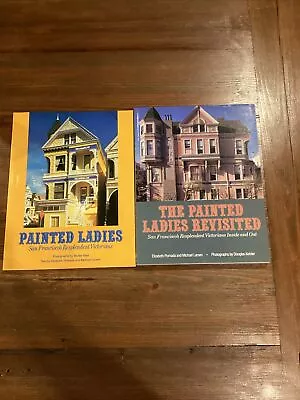 Painted Ladies And Painted Ladies Revisited San Francisco Victorians 2 Books PB • $11.99