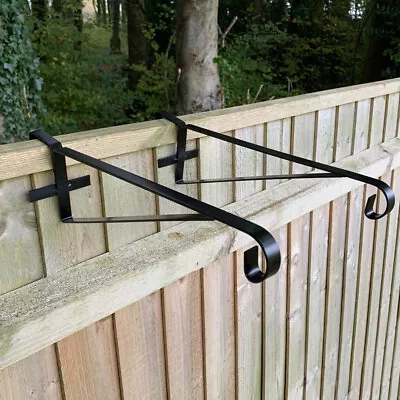 £11.99 • Buy Hanging Basket Brackets For Wooden Fence Panels (Set Of 2)