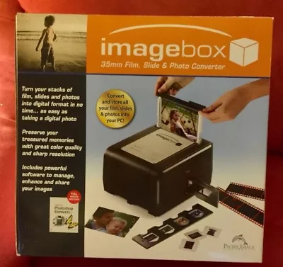 Pacific Image Imagebox 35mm Film Slide & Photo Converter- NEW In Original Box - • $38.50