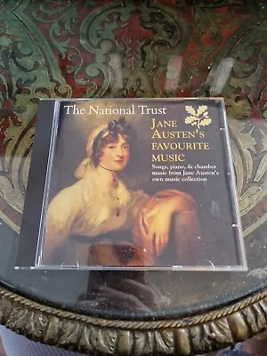 The National Trust Jane Austen's Favourite Music 1996 CD (Box 1.2) • £11