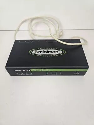 M-Audio Midiman MIDI Sport 4X4 Anniversary Edition 4-in/4-out MIDI Interface • $100