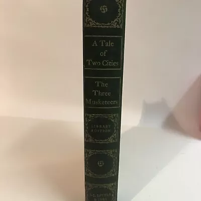  A Tale Of Two Cities  / The Three Musketeers J.J Little & Ives Library Hardback • £12.04