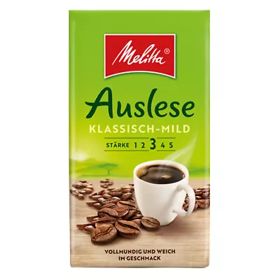 Melitta - Auslese Classic-Mild Ground Coffee - 500g • $25.95