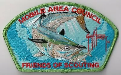 BSA Mobile Area Council 2017 FOS Fundraiser CSP Alabama Green Bdr. Guy Harvey • $9.95