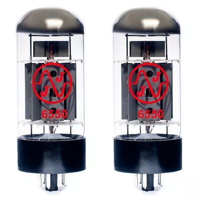 6550 Valve JJ Matched Pair TESTED NEW (2 X 6550) • £128.40