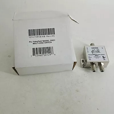 FG Video Path Model Sw21 Multi Dish Switch Satellite 123475958-AA 753960001296 • $16.12