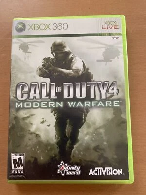 Xbox 360 Call Of Duty 4 Modern Warfare Activision Art Case & Manual Only • $5