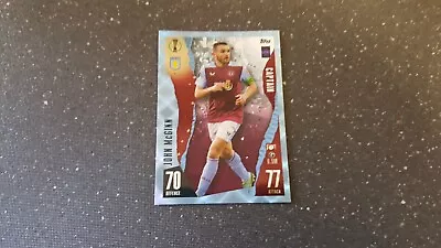 Match Attax 2023/24 No-7 John Mcginn (aston Villa) Crystal Parallel Mint  • £1.95